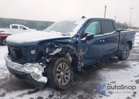 2019 Chevrolet Silverado 1500 Lt from USA, damaged, VIN 1GCUYDED7KZ301618